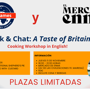 Taller "Cook and Chat: A Taste of Britain!" - 05.11.2026